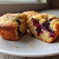 Irresistible Almond Flour Blueberry Muffins in 30 Minutes