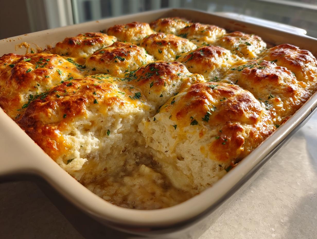 biscuit and gravy casserole​