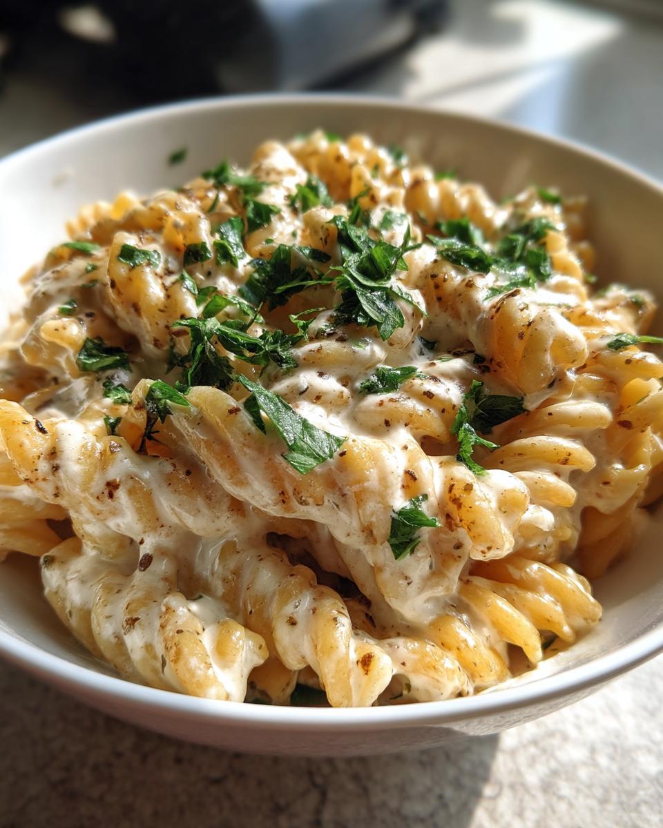 boursin cheese pasta recipe - detail 1