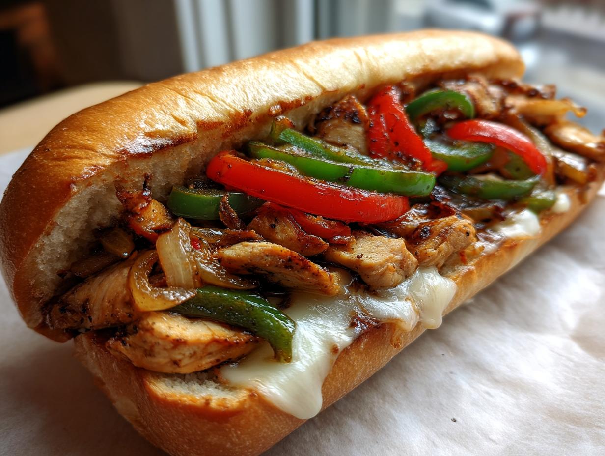 chicken philly cheesesteak recipe​