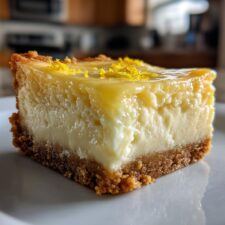 Irresistible Lemon Cheesecake Bars in Just 30 Minutes