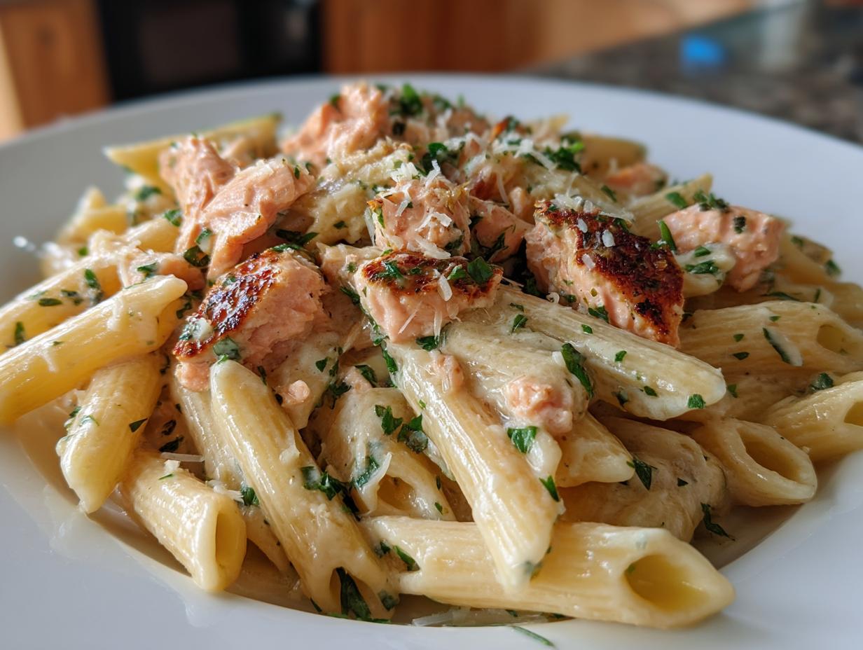 salmon pasta recipe​