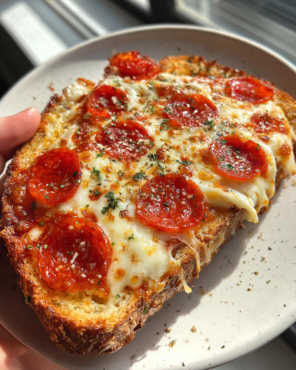 Air Fryer Pizza Toast - detail 2
