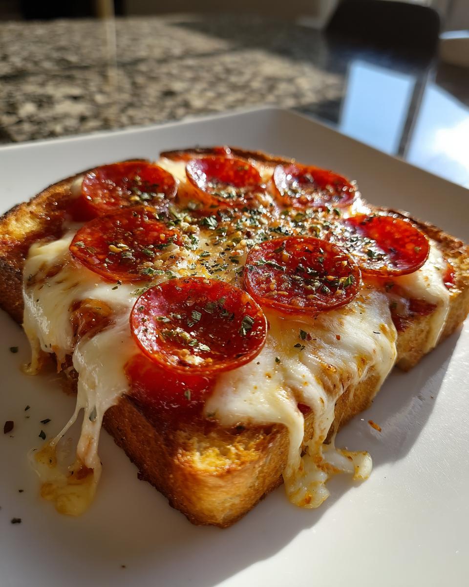 Air Fryer Pizza Toast - detail 3