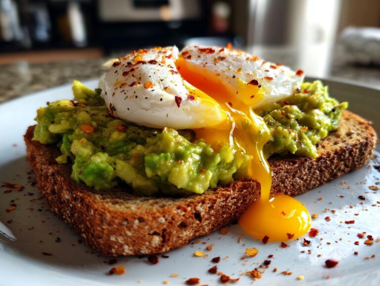 Avocado Toast with Poached Egg