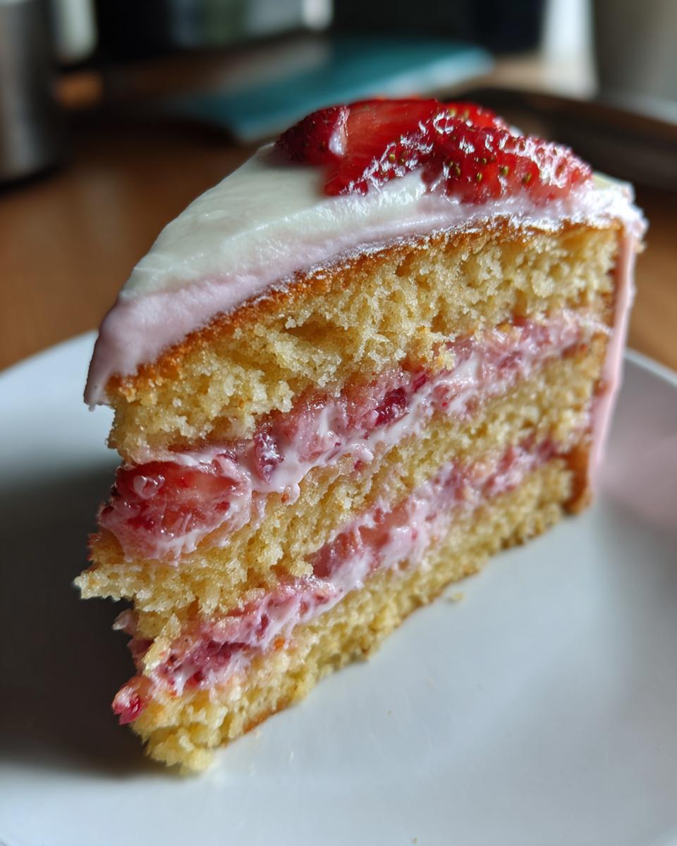 Best Ever Strawberry Cake - detail 1
