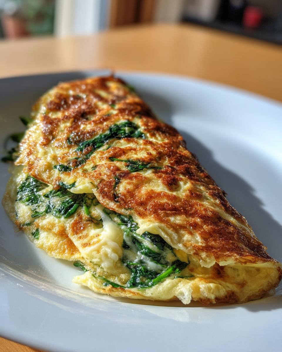Best Spinach Omelette - detail 2