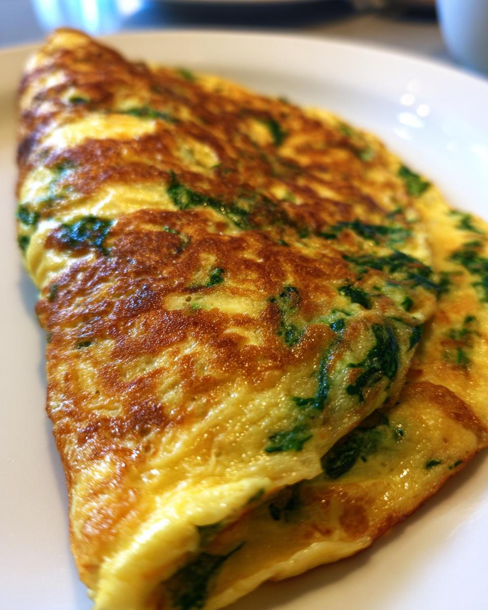 Best Spinach Omelette - detail 3