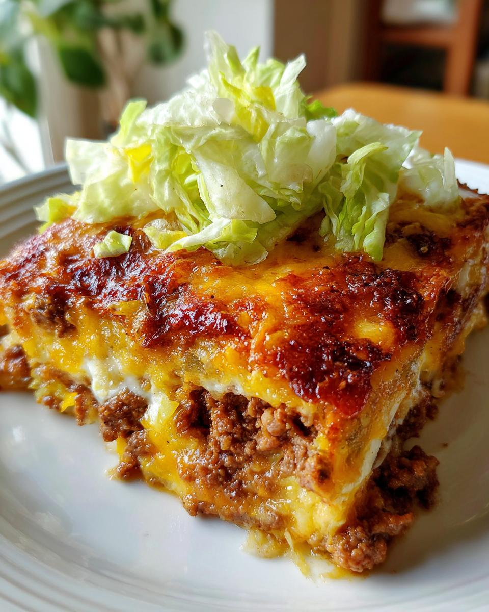Big Mac Casserole - detail 1