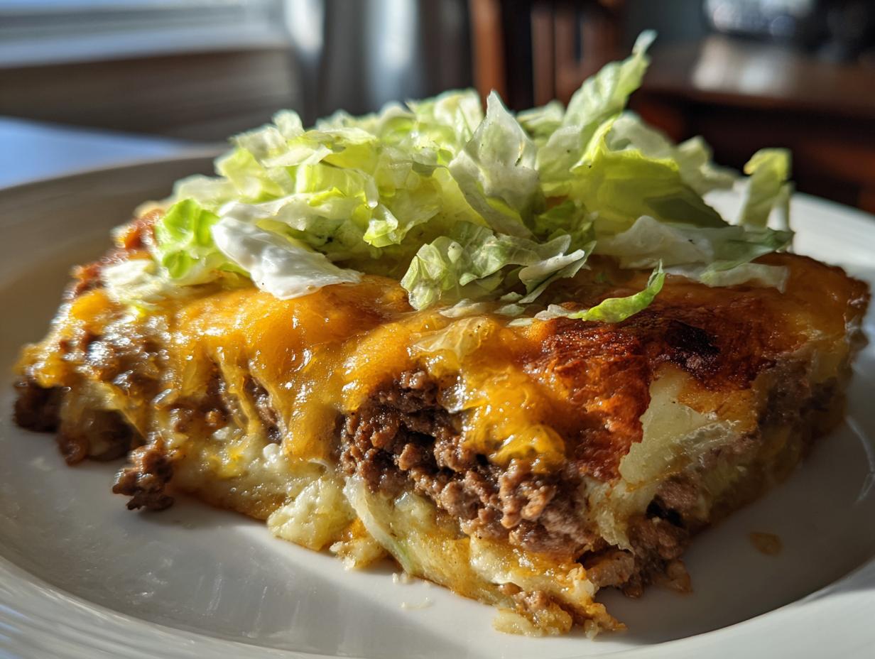 Big Mac Casserole