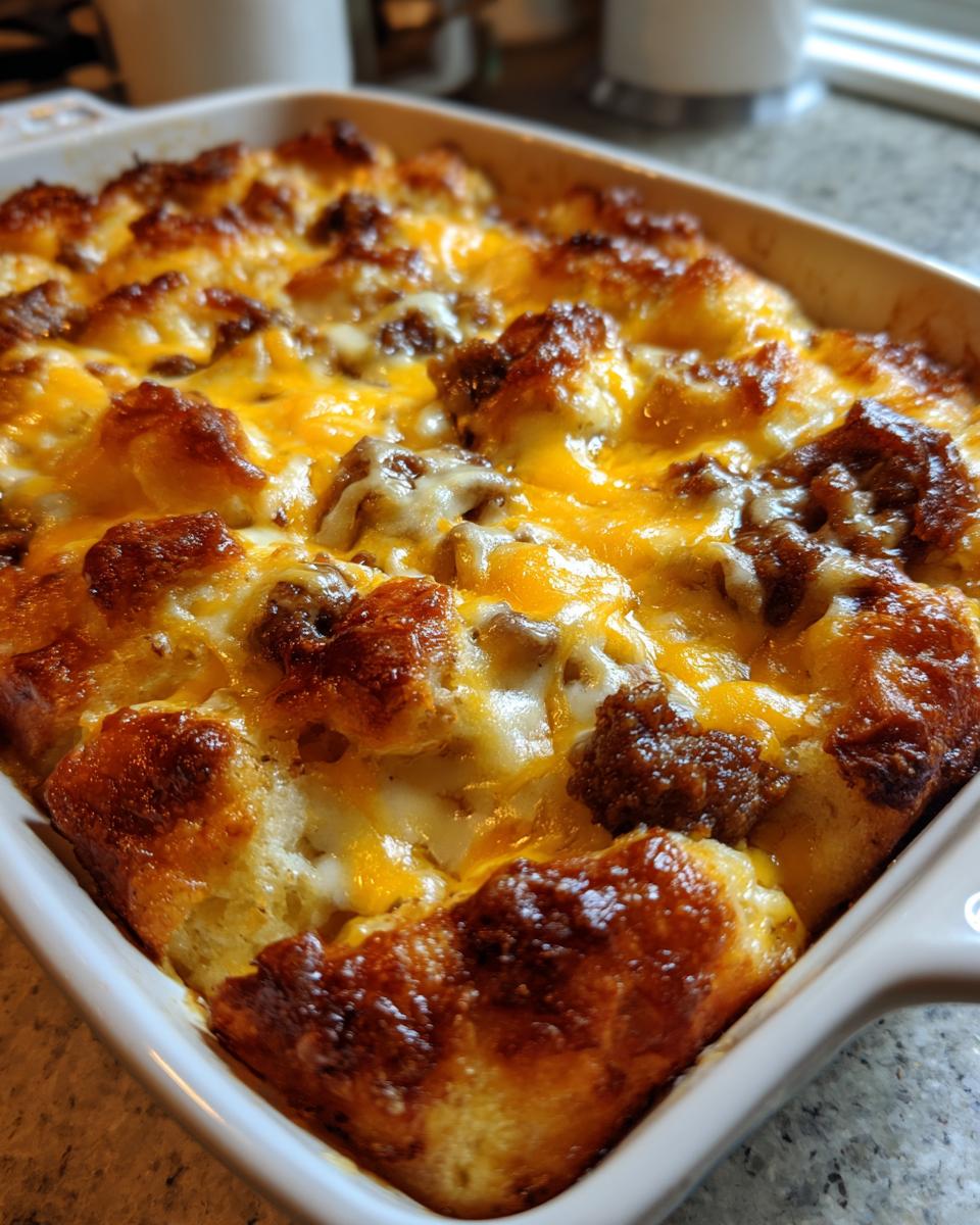 Biscuits and Gravy Breakfast Casserole - detail 3