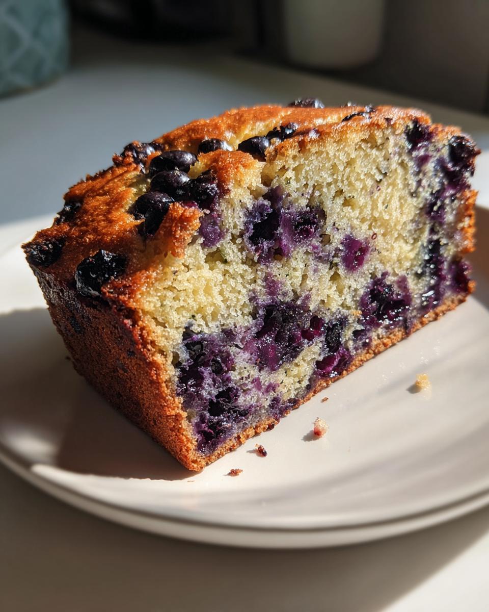 Blueberry Zucchini Bread - detail 1