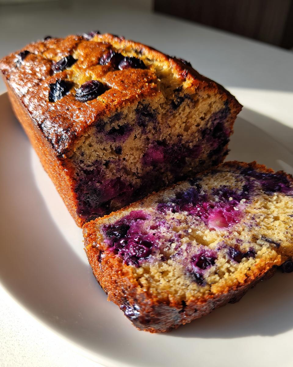 Blueberry Zucchini Bread - detail 2