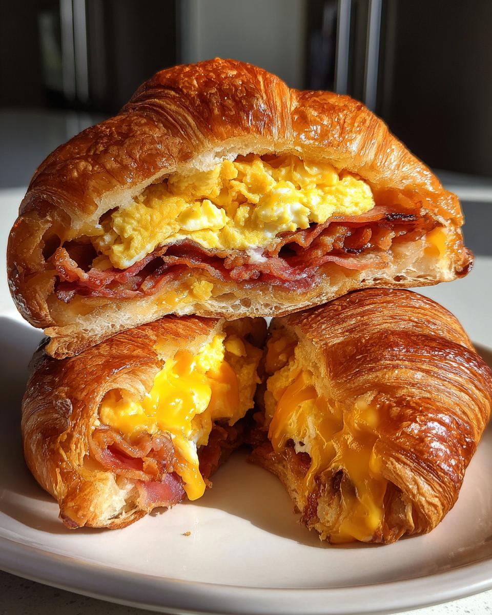 Breakfast Croissant Sandwich - detail 2