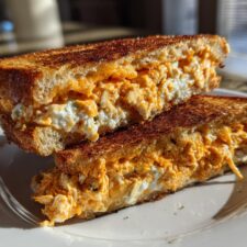 20-Minute Buffalo Chicken Grilled Cheese Will Change Your Life