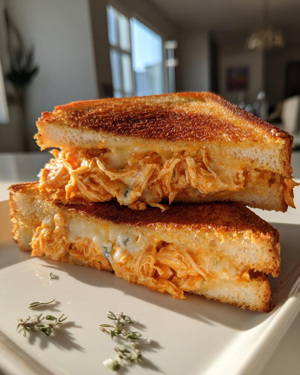 Buffalo Chicken Grilled Cheese - detail 4