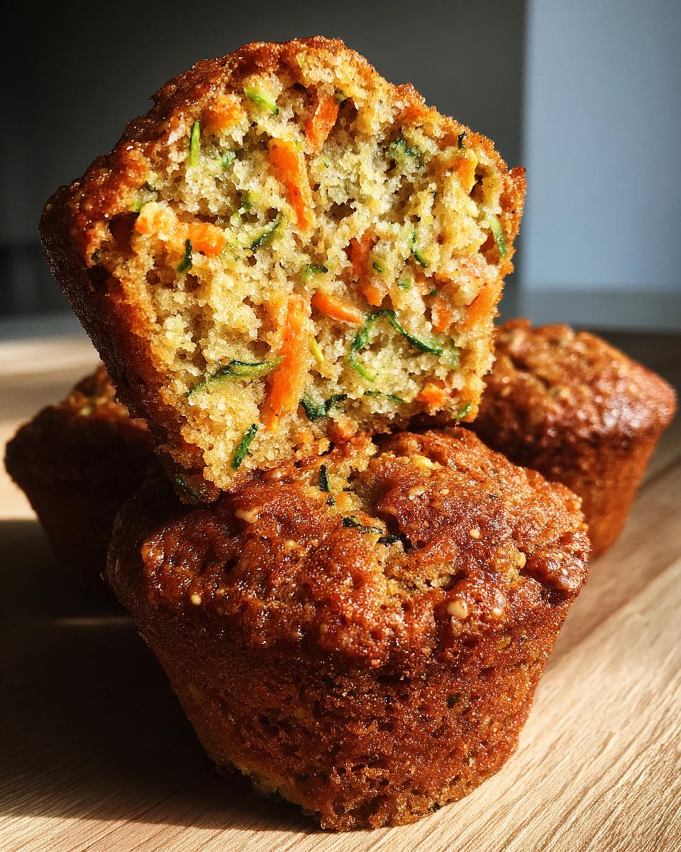 Carrot Cake Zucchini Muffins - detail 5