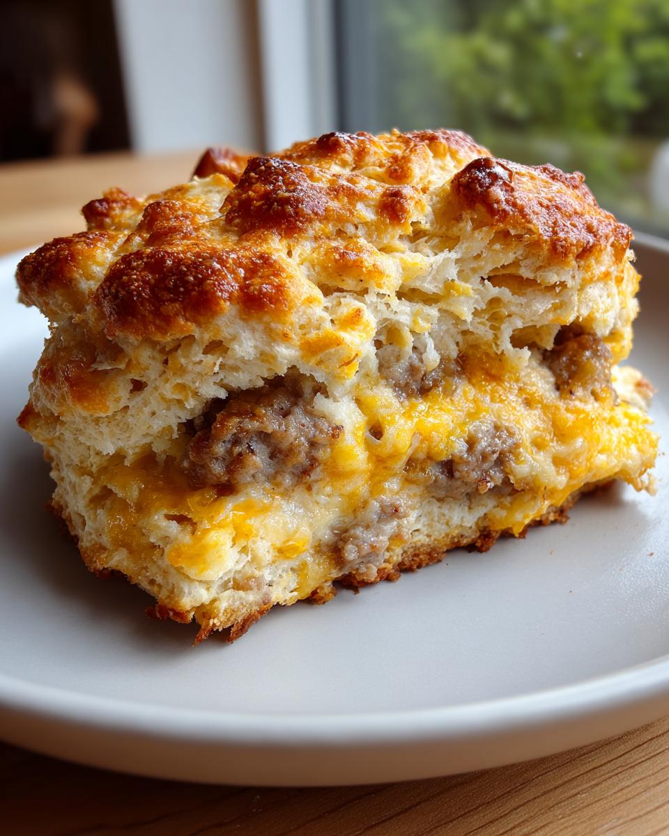 Cheese and Sausage Biscuit Recipe - detail 2