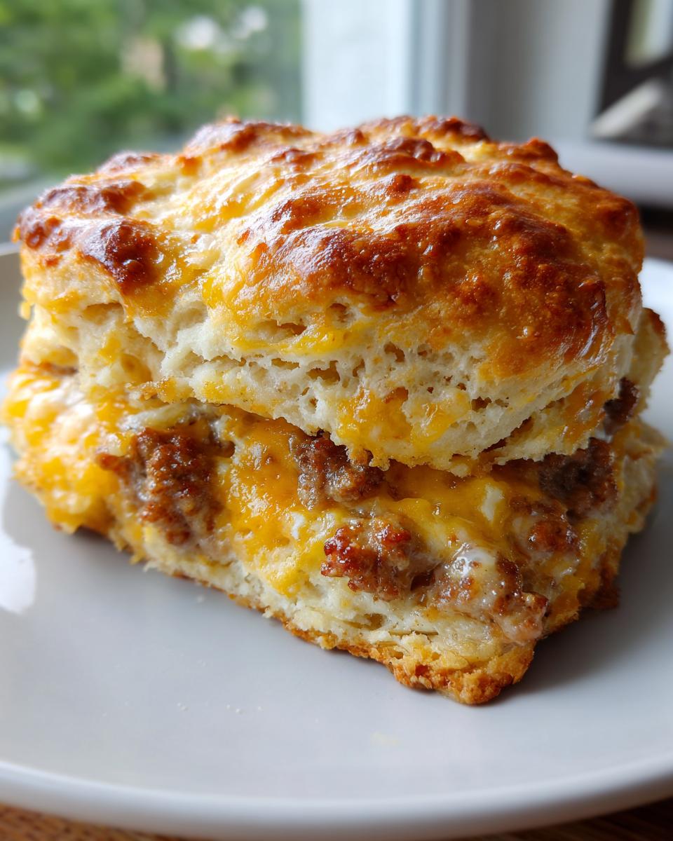 Cheese and Sausage Biscuit Recipe - detail 4