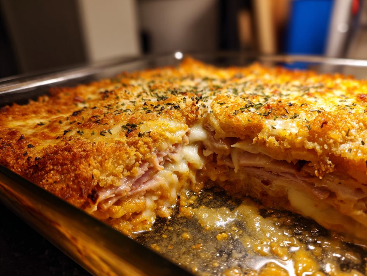 Chicken Cordon Bleu Casserole