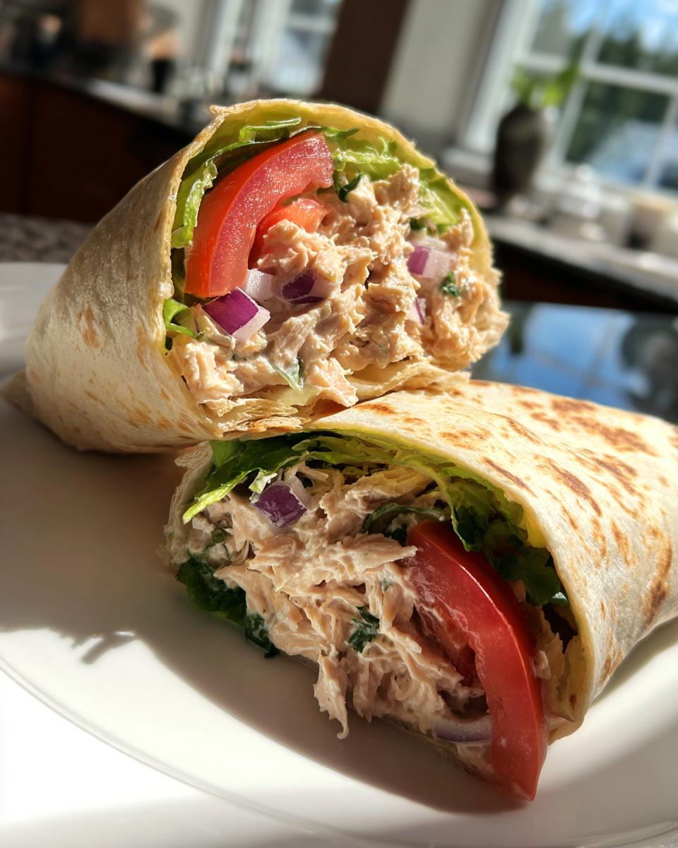 Chicken salad wrap - detail 2