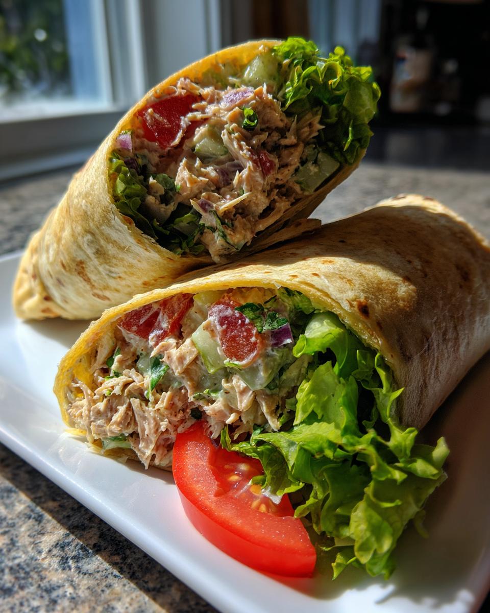 Chicken salad wrap - detail 4