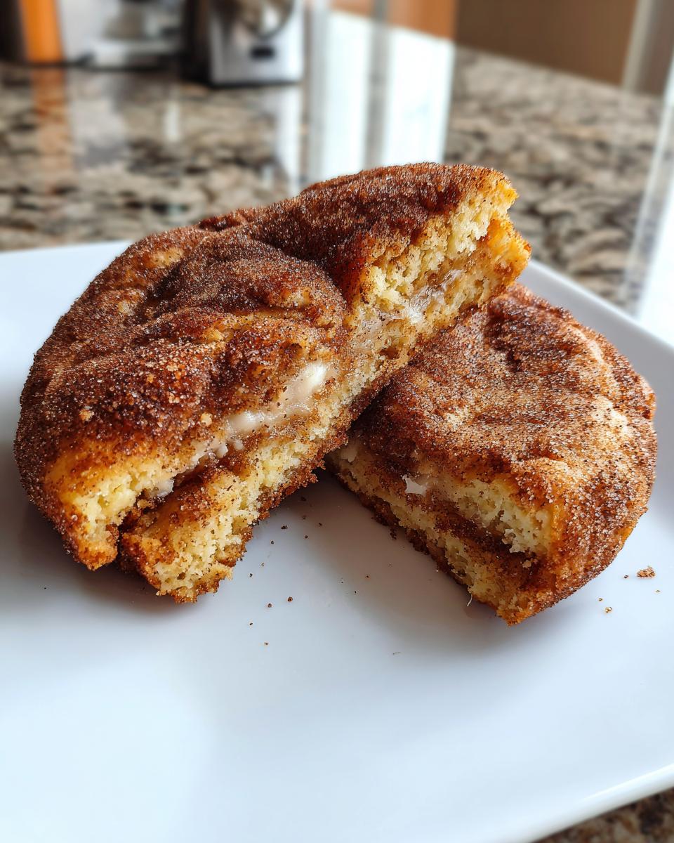 Churro Cheesecake Donut Cookies - detail 4