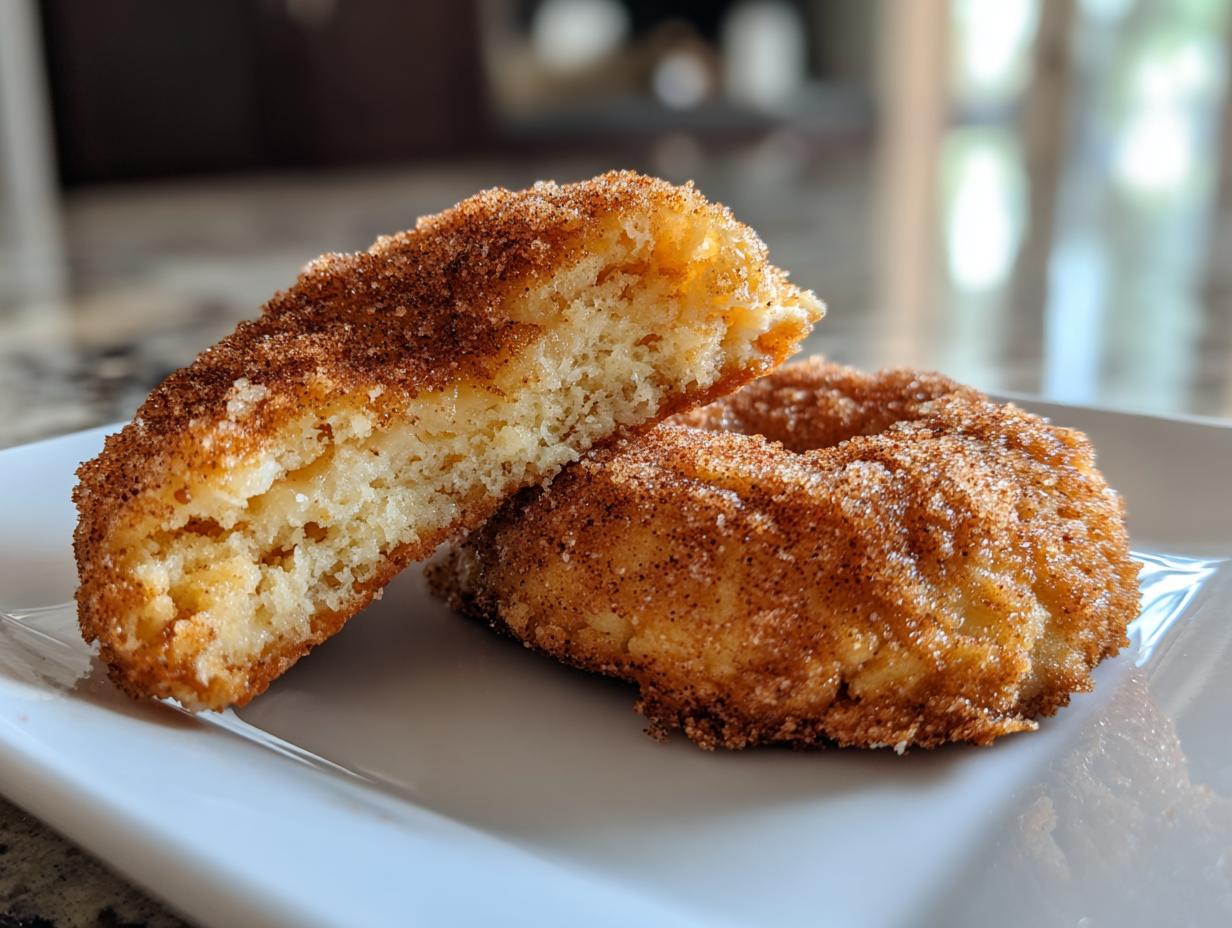 Churro Cheesecake Donut Cookies