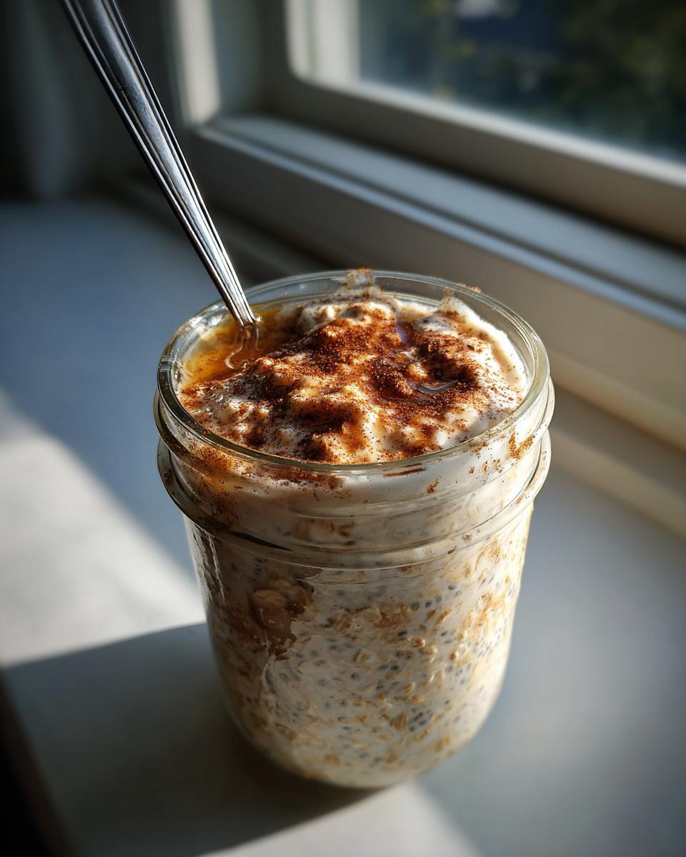 Cinnamon Overnight Oats - detail 2