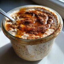 Creamy Cinnamon Overnight Oats Recipe for Lazy Mornings