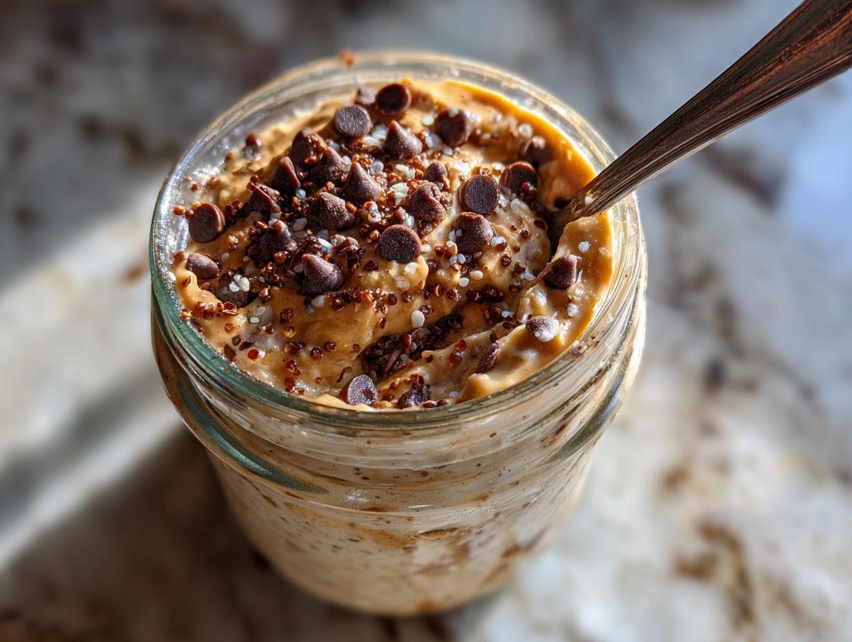 Cookie Dough Overnight Oats