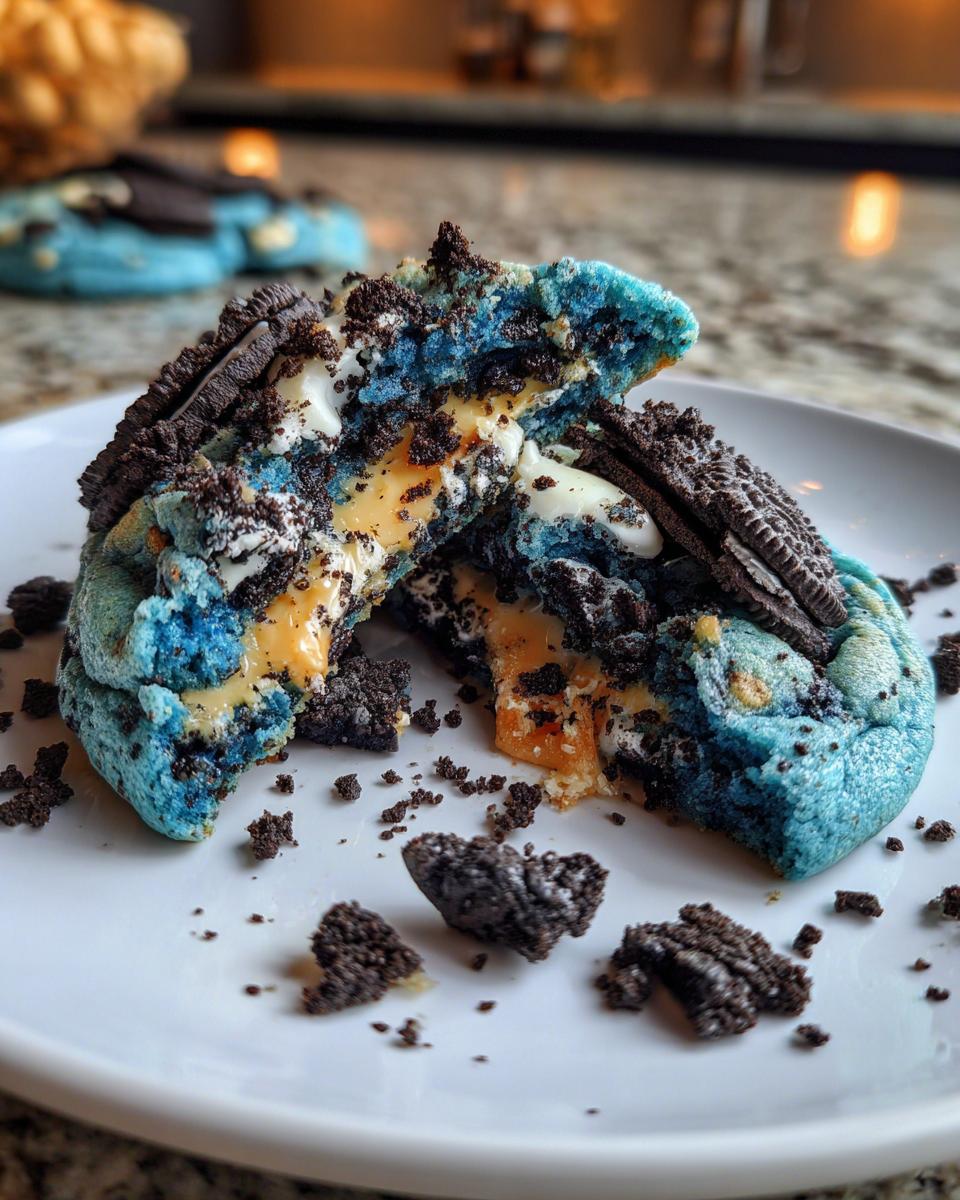 Cookie Monster Cookies - detail 2