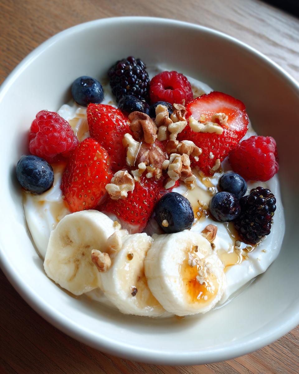 Cottage cheese with fruit - detail 3
