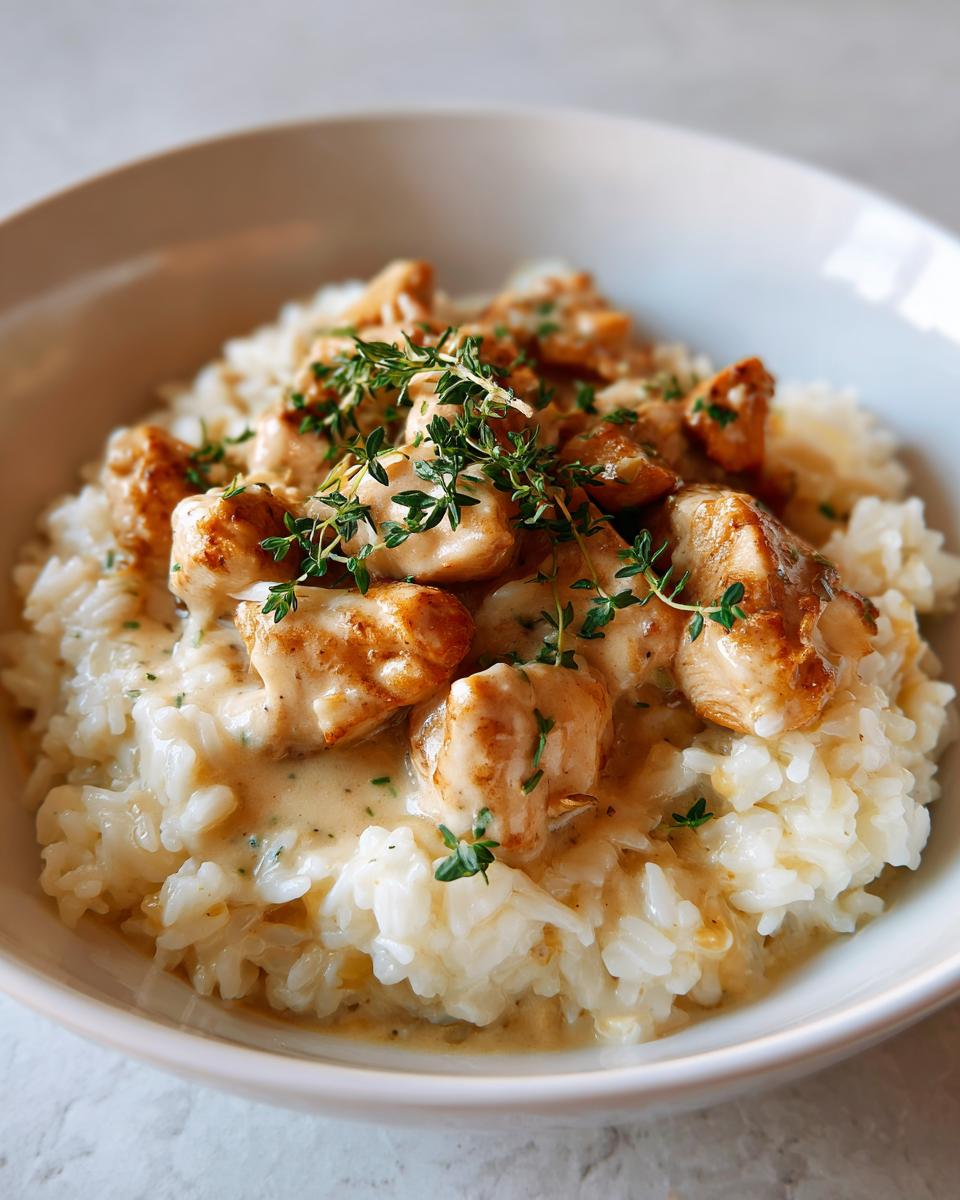 Creamy Chicken and Rice - detail 3