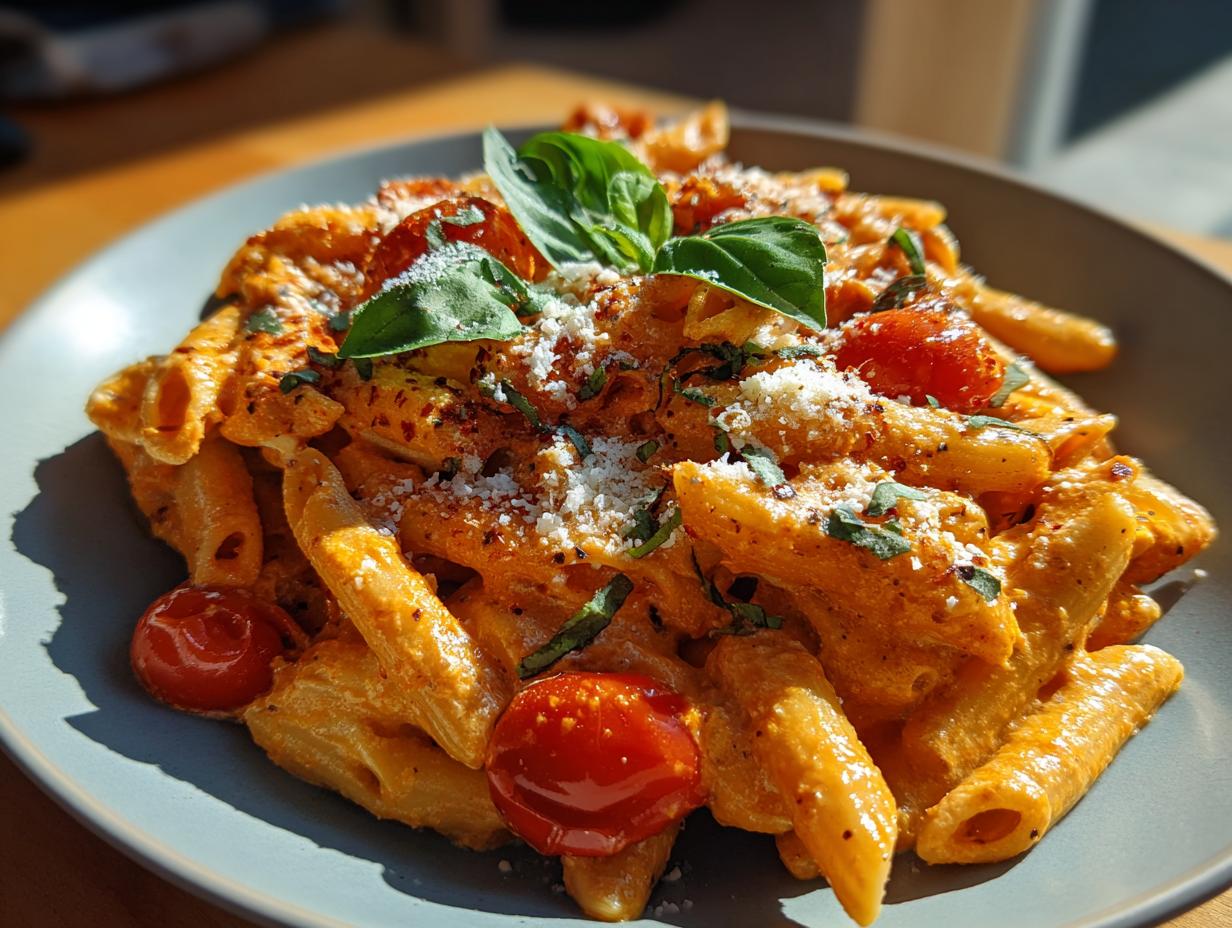 Creamy Tomato Ricotta Pasta