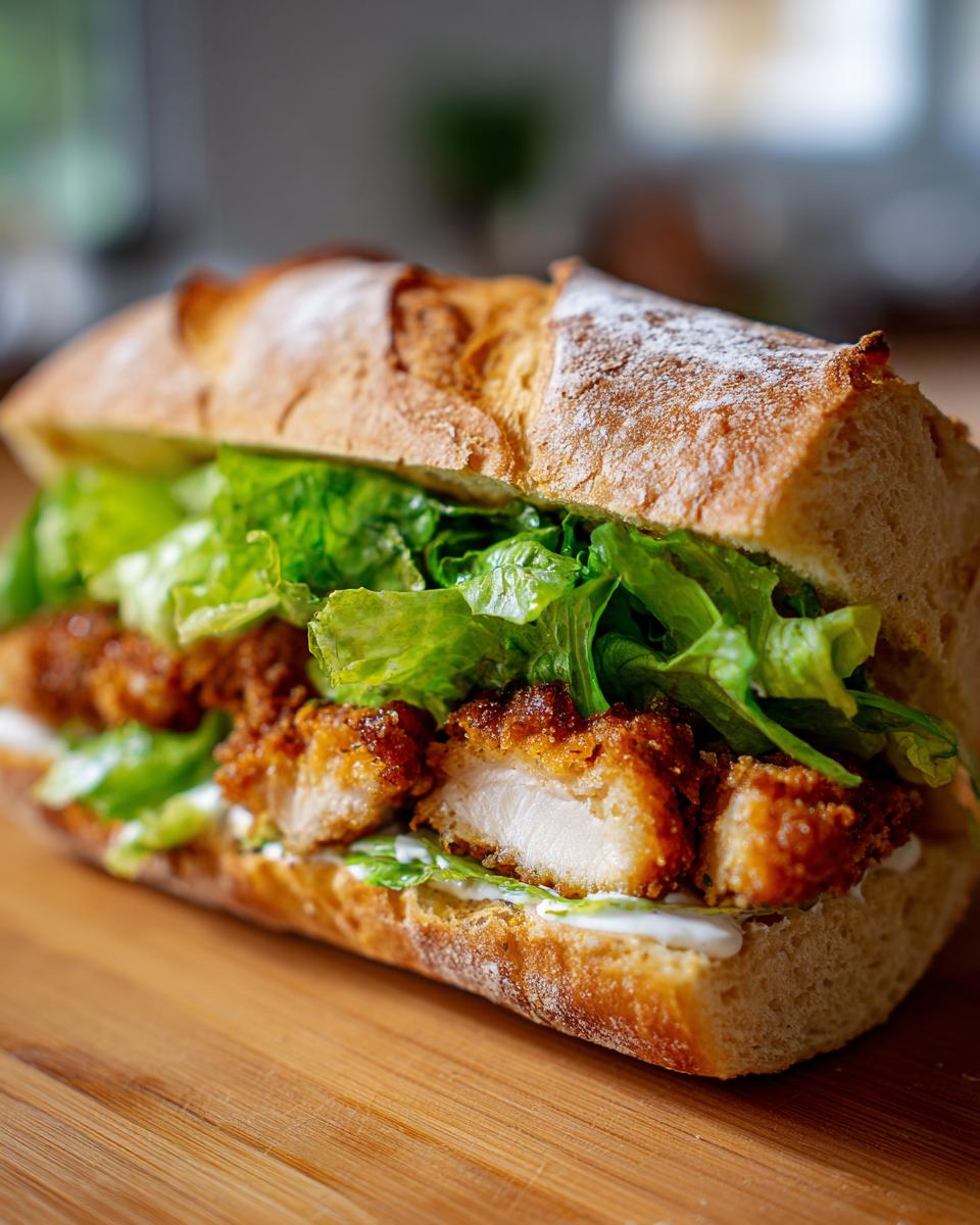 Crispy Chicken Caesar Sandwich - detail 1
