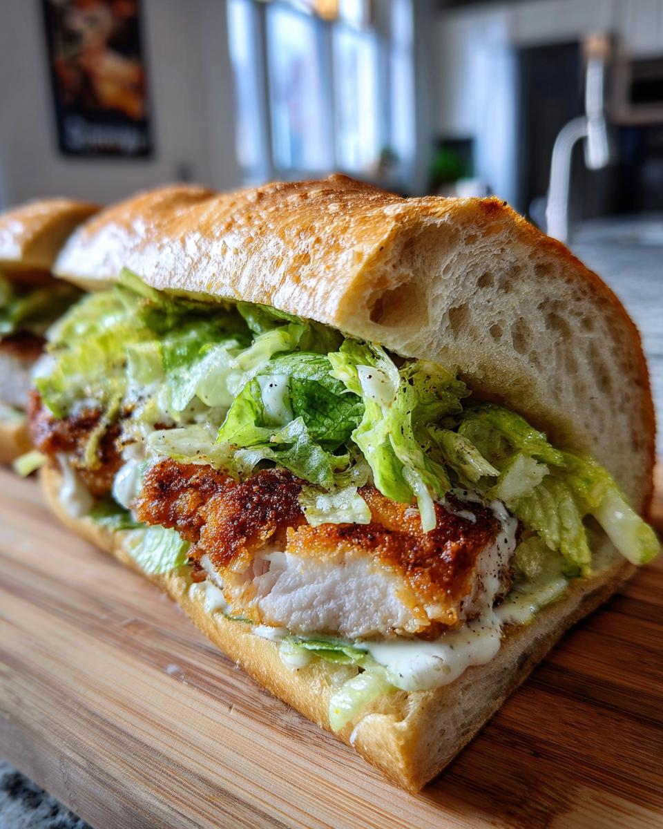 Crispy Chicken Caesar Sandwich - detail 3