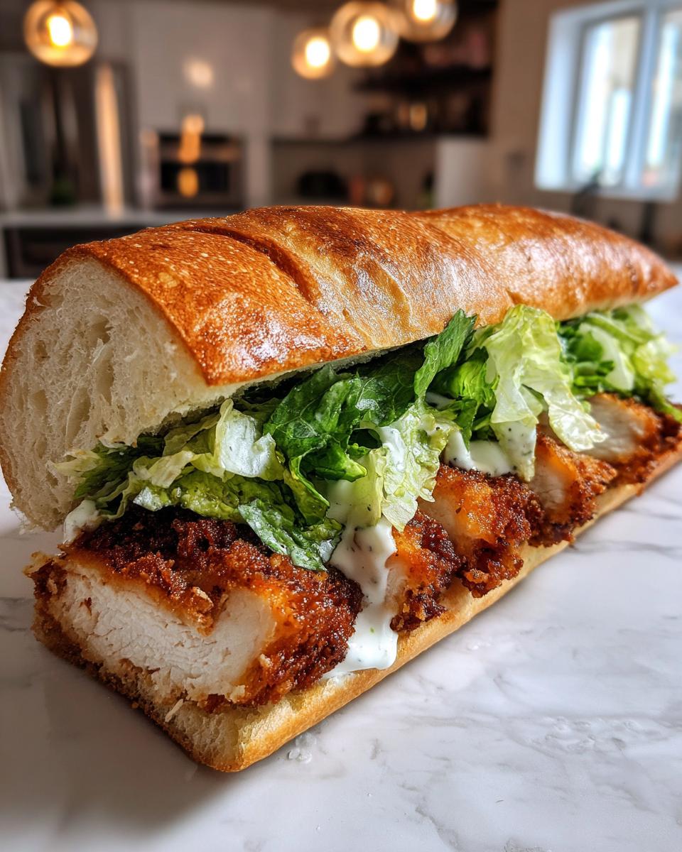 Crispy Chicken Caesar Sandwich - detail 4