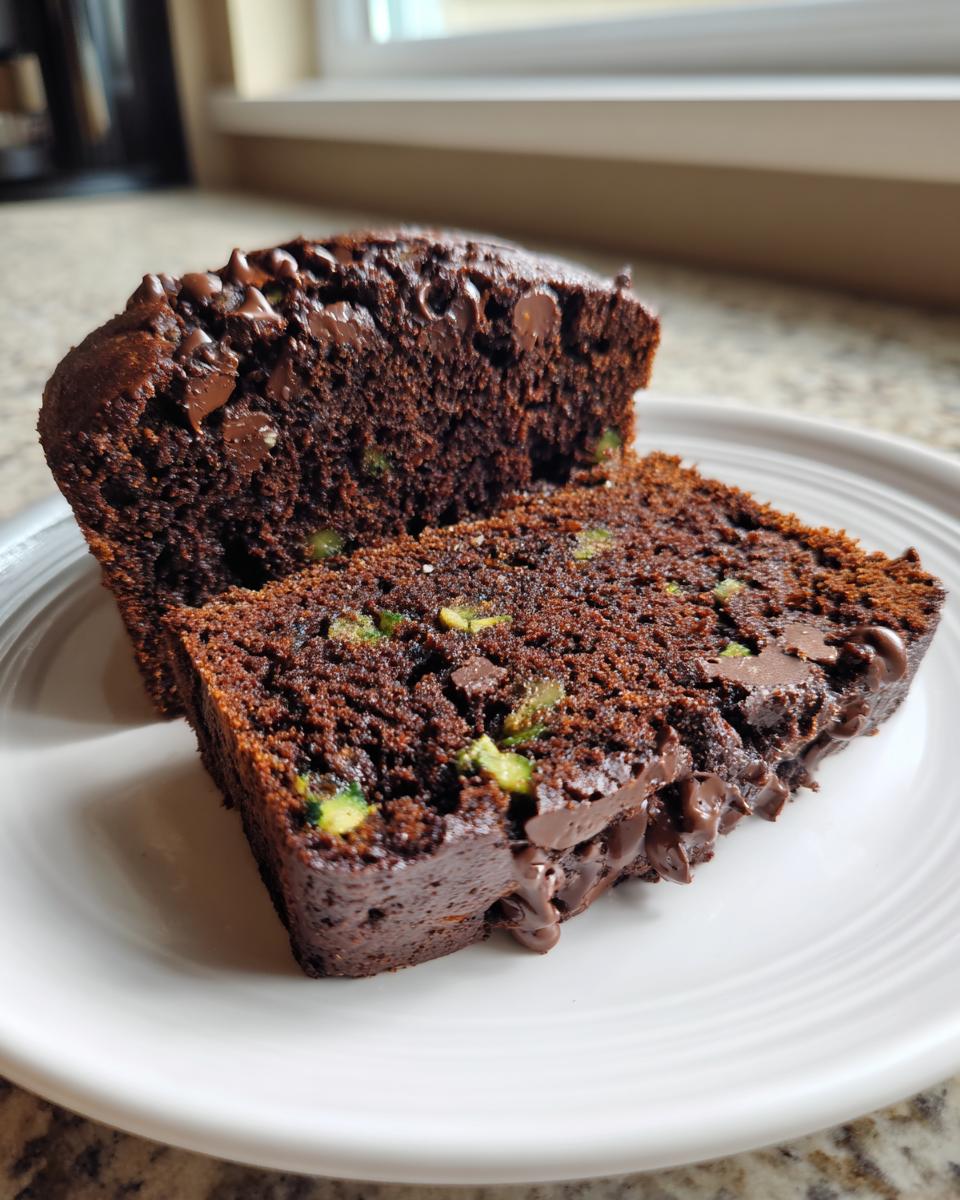 Double Chocolate Zucchini Bread - detail 3