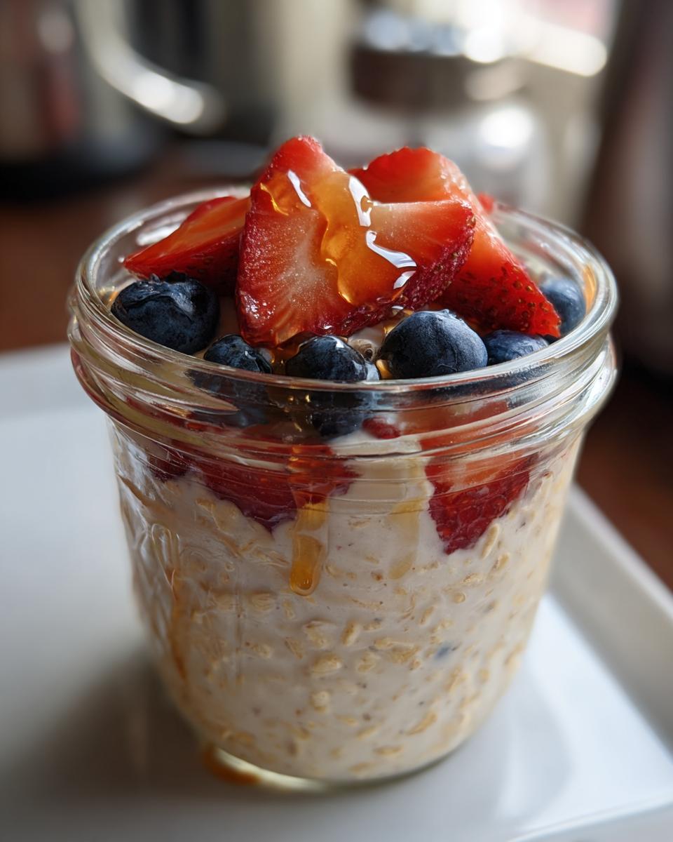 Easy Overnight Oats Breakfast - detail 1