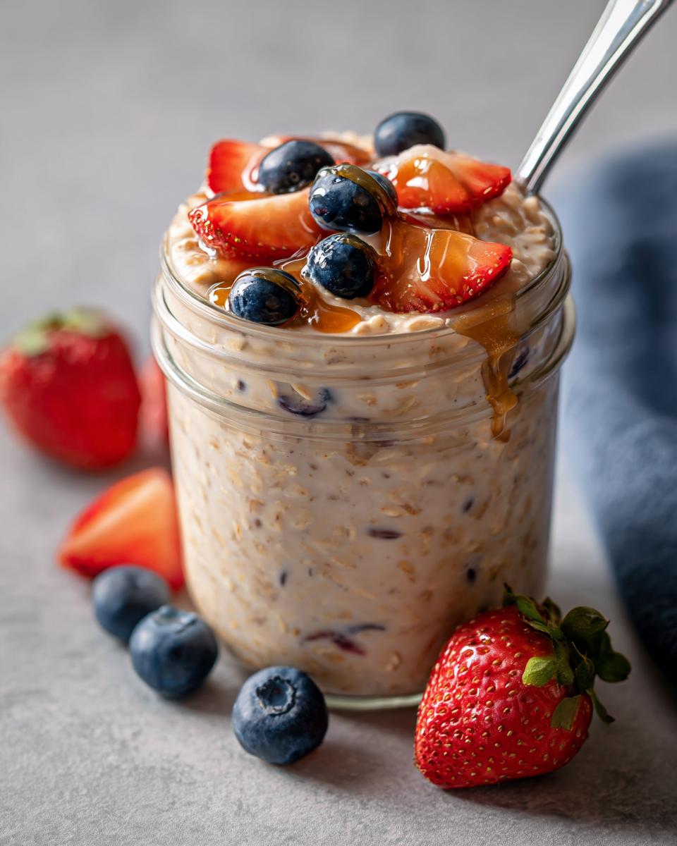 Easy Overnight Oats Breakfast - detail 3