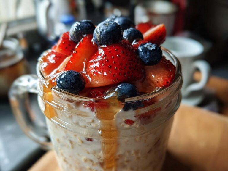 Easy Overnight Oats Breakfast
