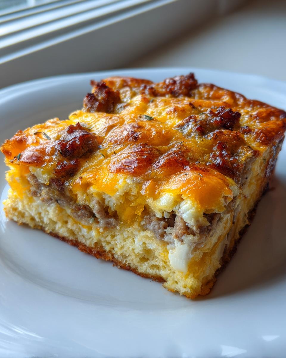 Easy Sausage and Egg Casserole - detail 1