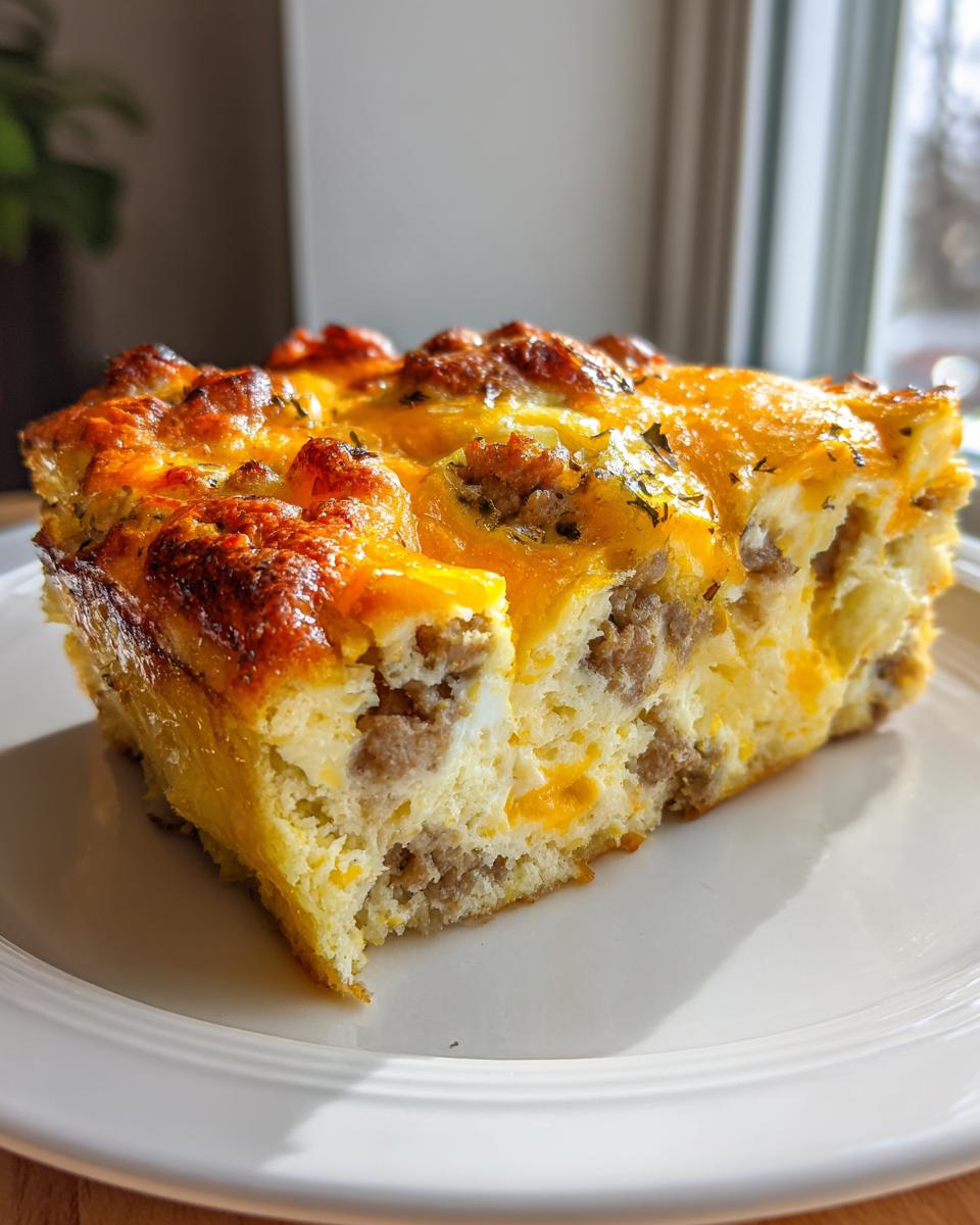 Easy Sausage and Egg Casserole - detail 2