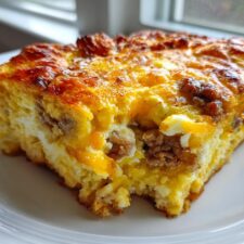 Easy Sausage and Egg Casserole: 6-Ingredient Breakfast Bliss