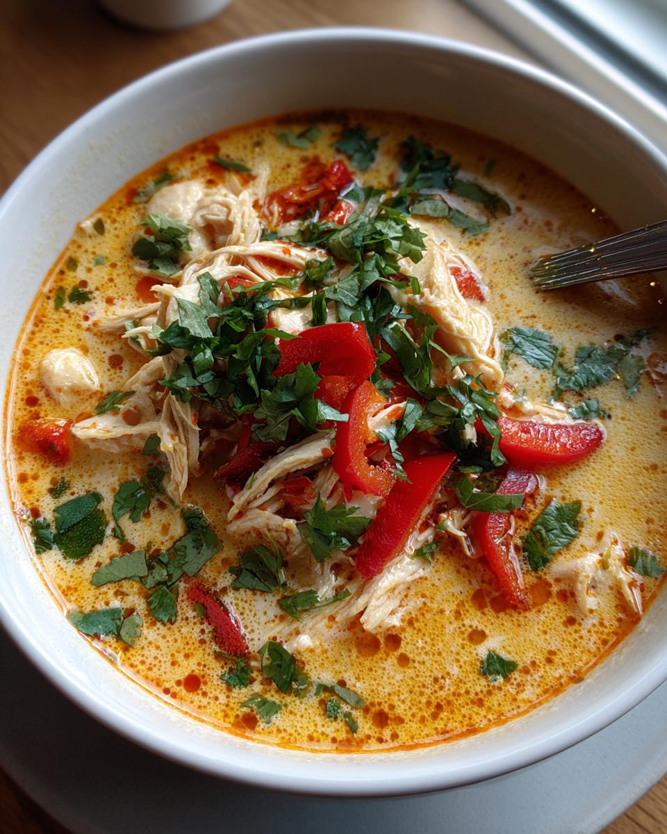 Easy Thai Coconut Chicken Soup - detail 3