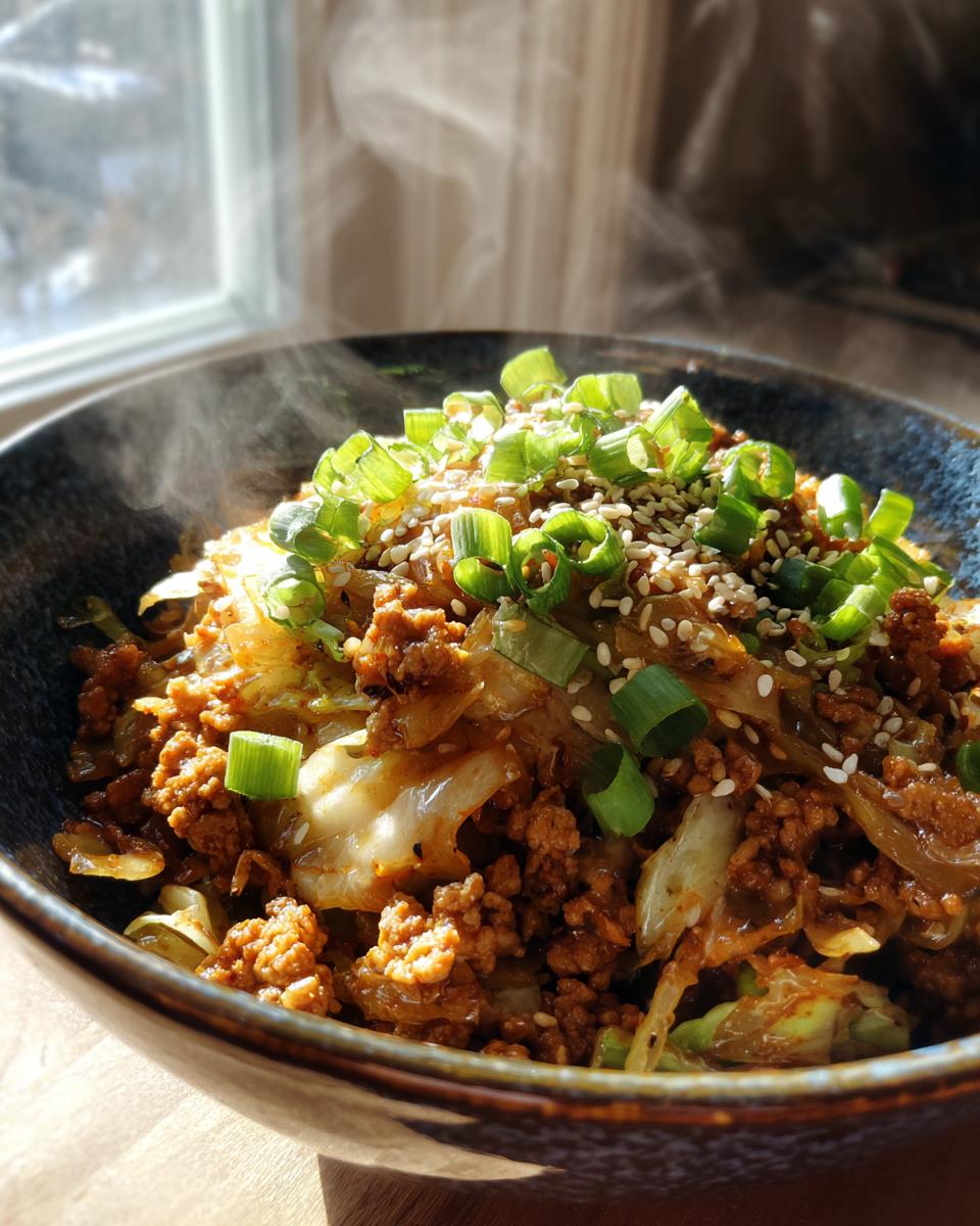 Easy high protein egg roll in a bowl recipe - detail 4