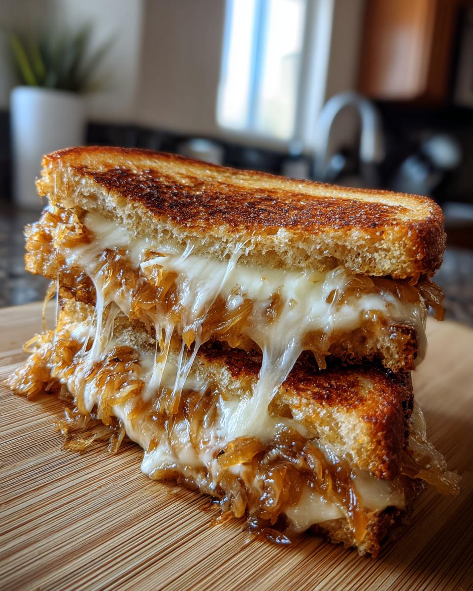 French Onion Grilled Cheese Sandwich - detail 1