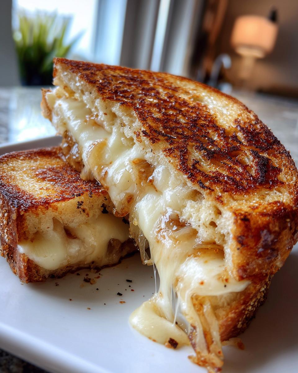 French Onion Grilled Cheese Sandwich - detail 2