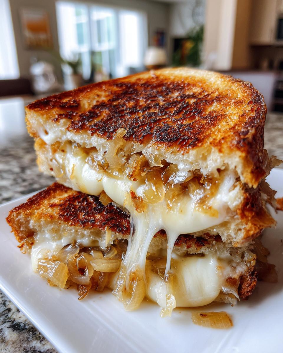 French Onion Grilled Cheese Sandwich - detail 4